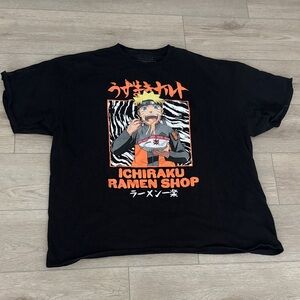 Ichiraku Ramen Shop Black T-Shirt